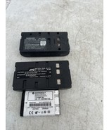Camera Battery Lot Of 3 Samsung JVC Motorola - £11.59 GBP