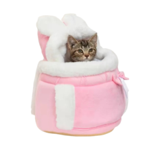 Anywags Pet Carrier Medium Pink Outdoor Travel Pet Carrier Bag Nest for ... - $71.50