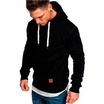FGKKS 2021 Solid Color Mens Hoodies Sweatshirt Long Sleeve Spring Autumn Boy Cas - £46.63 GBP