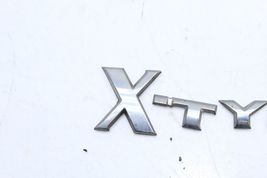02-08 JAGUAR X-TYPE 2.5L REAR EMBLEM BADGE LETTERING Q2581 image 2