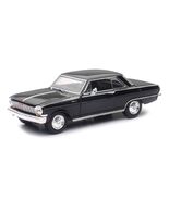 1964 Chevrolet Nova SS 1/25 Scale Diecast Car Model by Newray - BLACK - $48.79 CAD