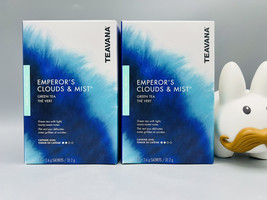 Starbucks Teavana Tea Emperor’s Clouds &amp; Mist Two Boxes 24 Sachets Green... - $42.08