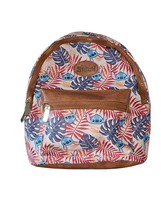 Disney Lilo &amp; Stitch Leather Mini Dome Backpack by Bioworld Brown Straps... - $53.20
