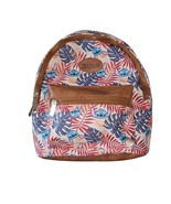 Disney Lilo &amp; Stitch Leather Mini Dome Backpack by Bioworld Brown Straps... - $53.20