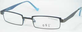 OGI 2215 925 Mat Pâle Sauge / Bleu Lunettes Métal Cadre 47-19-135mm - $65.50