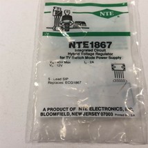 (1) NTE NTE1867 Integrated Circuit Hybrid Switching Voltage Regulator - $9.88