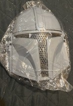 DISNEY STAR WARS MANDALORIAN DIN DJARIN Gray HALF MASK COSTUME COSPLAY 9... - $8.00