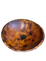 Vintage Solid Carved Wood Dough Bowl country 16 inch. - £58.98 GBP