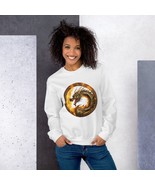 New Sweatshirt Unisex Fit S-5XL Golden Dragon Gildan Long Sleeve Crew Neck - £16.23 GBP+