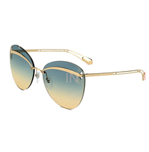 Bvlgari Serpenti Flyingscale BV6130 Gold Blue Scales Metal Sunglasses 6130 - £212.51 GBP