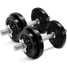 Yes4All Adjustable Dumbbells - 60 lb Dumbbell Weights (Pair) - $178.99