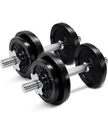 Yes4All Adjustable Dumbbells - 60 lb Dumbbell Weights (Pair) - £143.07 GBP