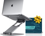 Ergonomic Laptop Stand For Desk, Adjustable Height Up To 20&quot;, Laptop Ris... - £93.18 GBP