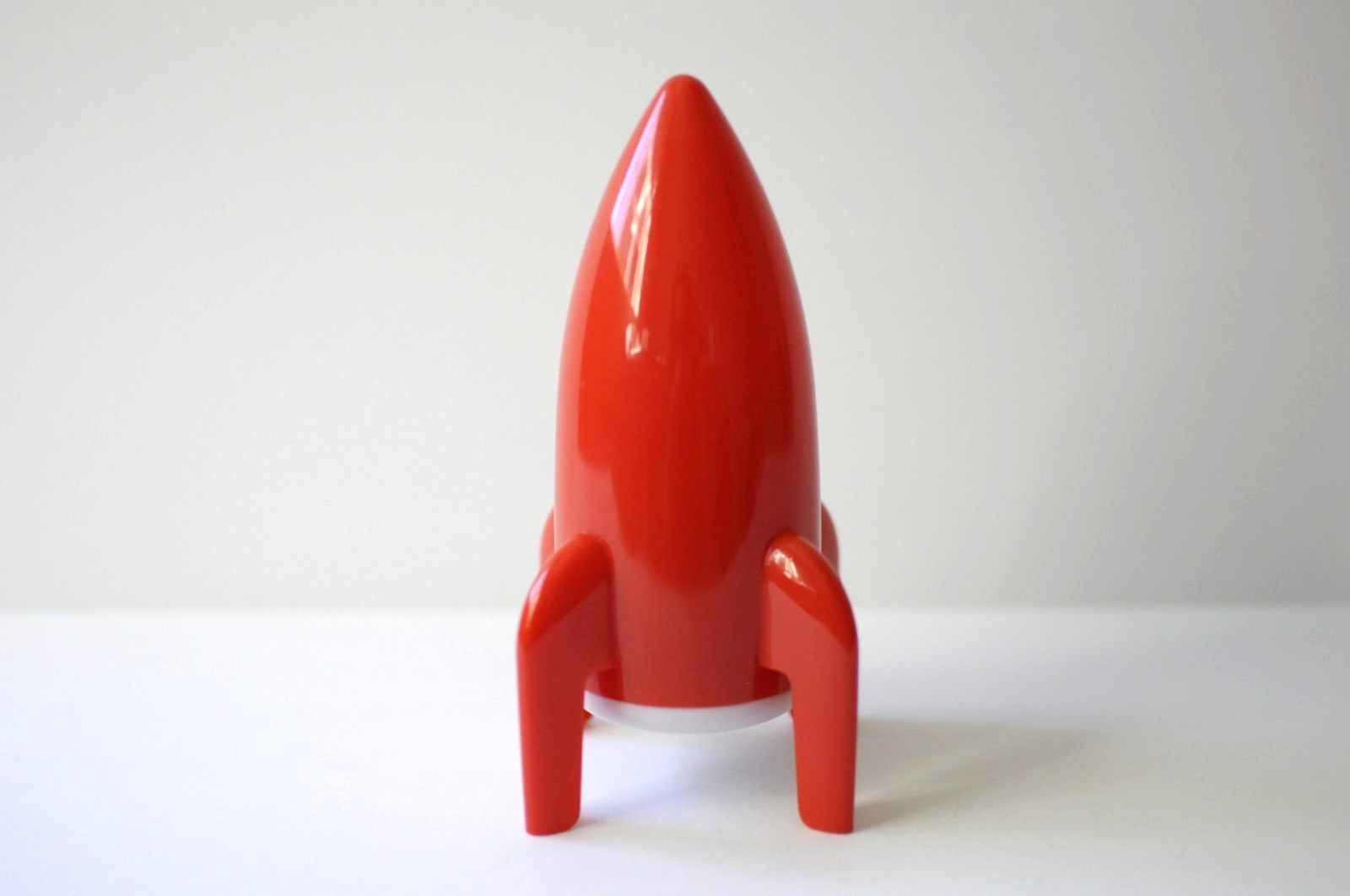 OXO Candela Zoom Night Light Lamp ROCKET Red Spaceship Kids Room Recharg... - $49.99