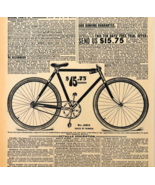 1969 Napoleon Bicycle 1901 Repro Advertisement Sears Bikes Transportatio... - €21,39 EUR