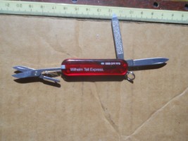 Victorinox Classic SD Swiss Army knife in trans ruby - William Tell - $5.00