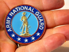 Army National Guard Challenge Coin Always Ready , Always There Proudly S... - £23.61 GBP