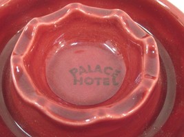 Rorstrand Ceramic Ashtray from Palace Hotel Red Stockholm Sweden Large Vtg - £15.21 GBP