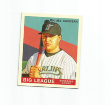 Miguel Cabrera (Florida Marlins) 2007 Upper Deck Goudey Red Back Card #79 - £4.62 GBP