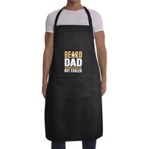 Mens Father&#39;s Day Apron - Custom BBQ Grill Kitchen Chef Apron for Men - ... - £12.52 GBP