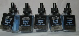 White Barn Bath &amp; Body Works Wallflower Bulb Lot 5 Cl EAN Slate Men&#39;s Collection - £39.12 GBP