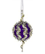 The Cracker Box Bon Voyage ( Purple Ball with Silver and Gold Accents) - $26.95