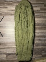 Military Issued Intermediate Cold Feather Down Sleeping Bag 8465-01-033-... - £61.95 GBP