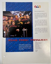 Original 1996 Star Trek Voyager Press Kit w/SIGNED 8x10’s - Twelve Signatures! - £568.78 GBP