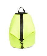 Rebecca Minkoff Julian Jumbo Zipped Nylon Backpack, Designer Neon Yellow... - $149.00