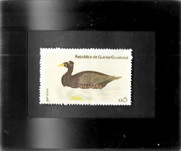 Framed Postage Stamp Art - Collectible Stamp - Surf Scoter - $7.99