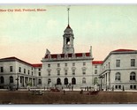 New City Hall Building Portland Maine ME UNP DB Postcard Y7 - $2.92