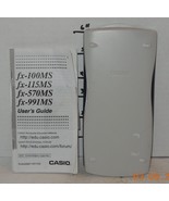 Casio FX-115MS SOLAR Fraction Scientific Calculator with Cover - $290.82 MXN