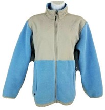 The North Face Jacket Girls Blue Fleece Soft Shell Youth Size XL - £23.40 GBP