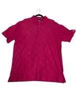 Nike Polo Shirt Men Large Fuchsia Pink Athletic Dri Fit Victory Golf Per... - $524.10 MXN