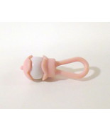 Vtg Maple Town 1986 Pink Toy Figural Rattle Replacement for Merry Mouse ... - £9.44 GBP
