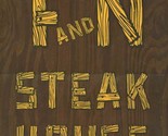 Thomas&#39; F and N Steak House Menu Dayton Kentucky 1980 - $47.52