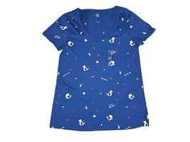 Disney Store Ariel The Little Mermaid Blouse T-shirt Embroidered Sz 2XL  - $19.00