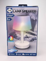 Sealy Multicolor Light Up Lamp 7 Mood Lights Bluetooth Speaker BS 101 - £28.18 GBP