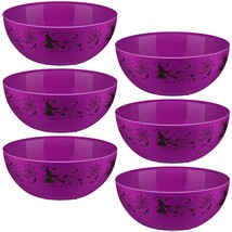 6 Pcs Halloween Candy Bowl Halloween Party Supplies Plastic Trick Treat Candy Bo - £31.62 GBP