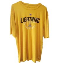 The Authentic T-Shirt Co &#39;Lightning London Basketball&#39; Yellow Short Slee... - $15.45