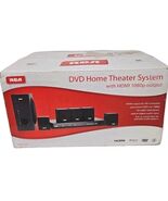 RCA DVD Home Theater System Black RTD3133H w/ Subwoofer 5 Speakers New Open - $123.75