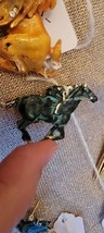 Horse Racing Jockey Brooch Scatter Pin - $23.38