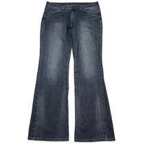 Guess Jeans Pants Womens 31 Blue Denim Flat Front Mid Rise Bootcut Pockets - £19.22 GBP