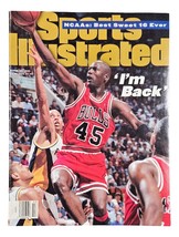 Michael Jordan Chicago Bulls I&#39;M Dos SPORTS Illustrated Revue March 27 1995 - £23.25 GBP