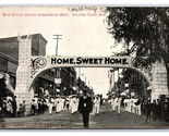 Main Street During Homecoming Week Stevens Point Wisconsin 1908 DB Postc... - $30.24