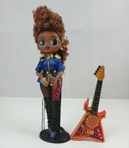 LOL Surprise! OMG Remix Rock Band Ferocious 9.5&quot; Doll W/ Accessories &amp; Guitar - £19.37 GBP