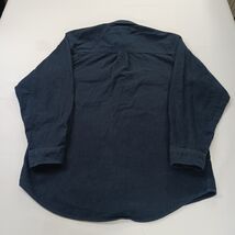 Great Northwest RN#29360 Men's Blue Cotton Heavyweight Button Up Shirt Size L image 2