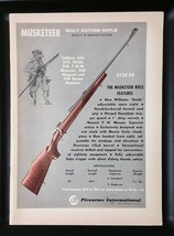 Vintage 1963 Firearms International Musketeer Bolt Action Rifle Full-Pag... - £5.30 GBP