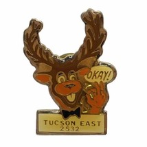 Tucson Arizona Elks Lodge 2532 Benevolent Protective Order Enamel Lapel ... - £6.14 GBP