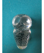 KOSTA BODA SWEDEN  VILIND SIGNED CRYSTAL OWL PAPERWEIGHT  3&quot; [*PPWGT] - €54,03 EUR